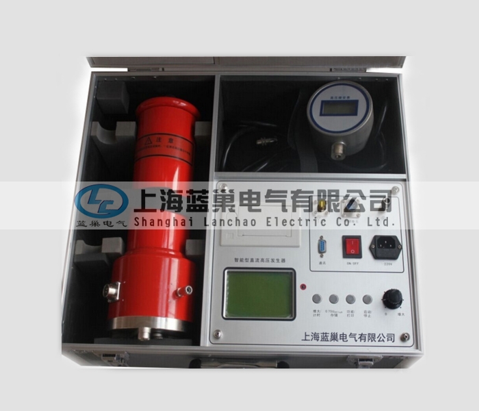 ZGF-120KV/2mA大屏智能直流高壓發(fā)生器。應(yīng)用AIPWM技術(shù)，對(duì)PWM技術(shù)的不準(zhǔn)確線(xiàn)性度進(jìn)行了調(diào)整，使儀器精度得到了大幅度提高。并采用AI技術(shù)設(shè)定過(guò)壓保護(hù)和過(guò)流保護(hù)取代了數(shù)字撥盤(pán)開(kāi)關(guān)只能設(shè)定電壓值